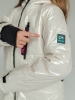 Пальто для девочки демисезонное белое Тетра - Skazka