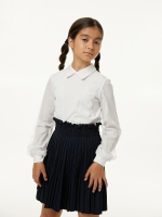 Нарядная школьная блузка для девочки - Skazka