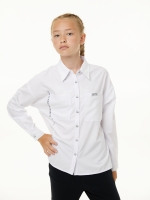 Рубашка для девочки с принтом школьная - Skazka