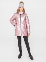Куртка для девочки зимняя Топ, розовая - Skazka