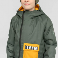 Куртка для мальчика "Экшн" демисезонная хаки - Skazka