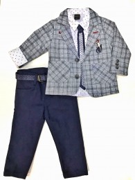 Праздничный костюм для мальчика с пиджаком, 5 предметов - Skazka