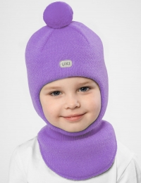 Зимний шлем для девочки для мальчика Малышок 2024 - Skazka